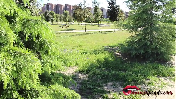 Download Video - busty teen finishes running and takes out her sex toy to masturbate in the public park
