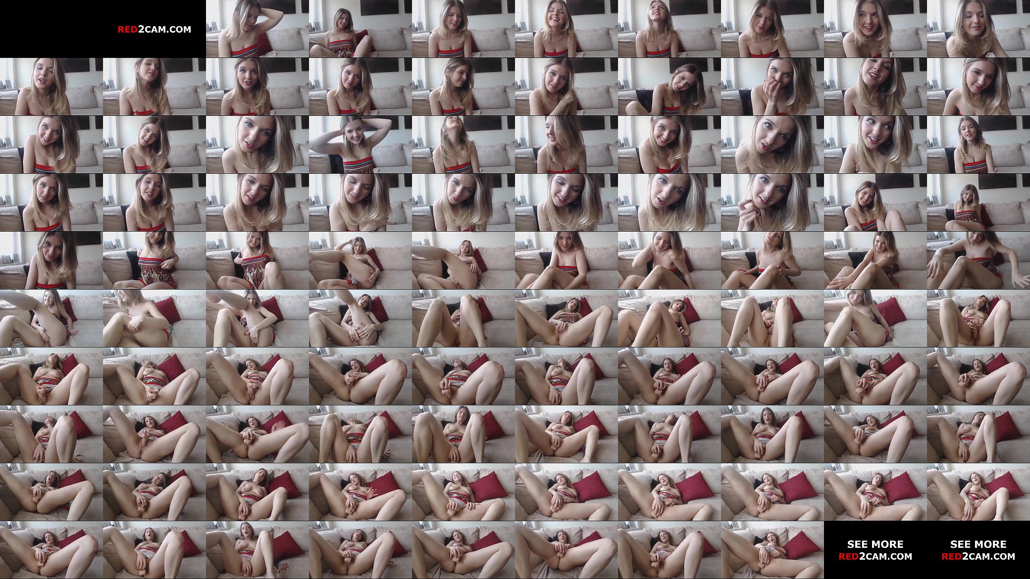 Cute Blond With Perfect Body Tells a Little Secret and Masturbates 预览图