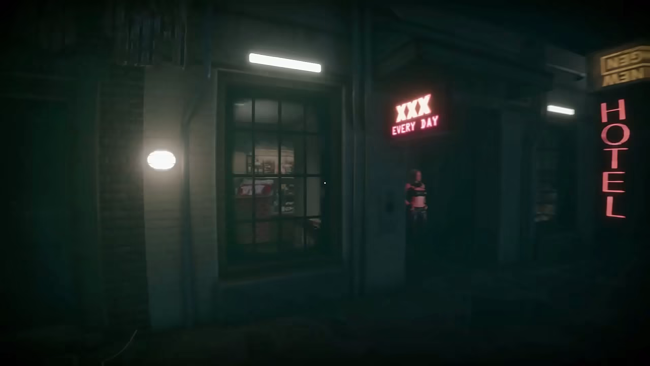 Horny bitch can'_t stop in front of my huge cock in a dark alley