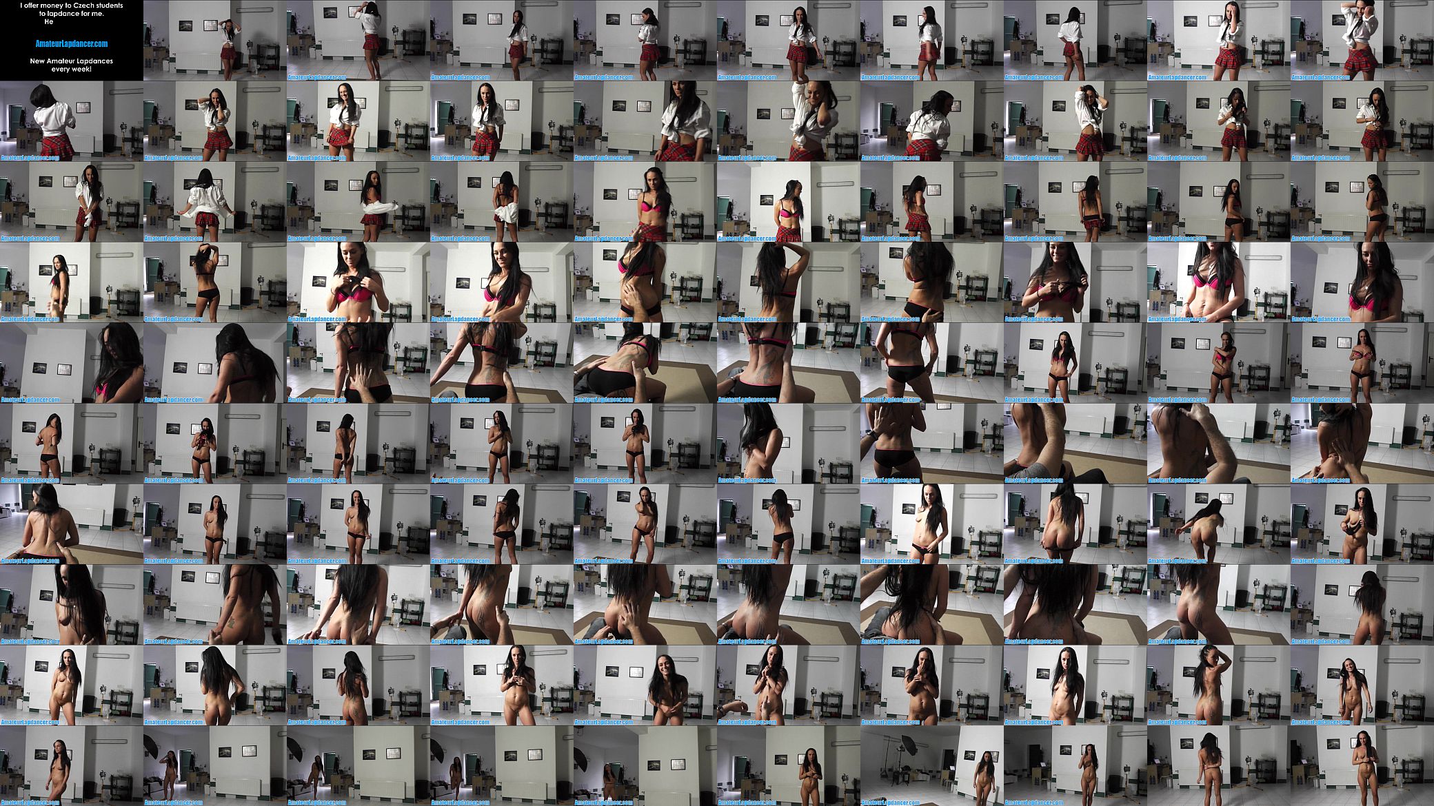 Amazing lapdance in hot school outfit 预览图