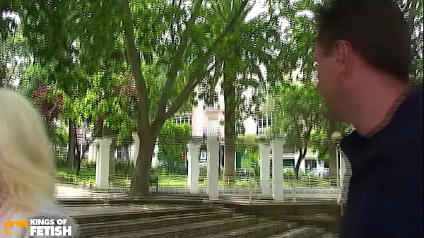 Tattooed blonde gets pussy and mouth fucked hard after photo shoot