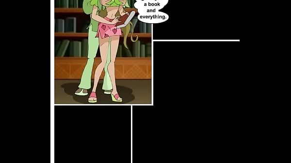 Flora's hot library date! (Winx Flash Comics)