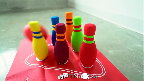 Download Video - Tiny4k Teenie tiny Hime Marie fuck and facial after toy bowling