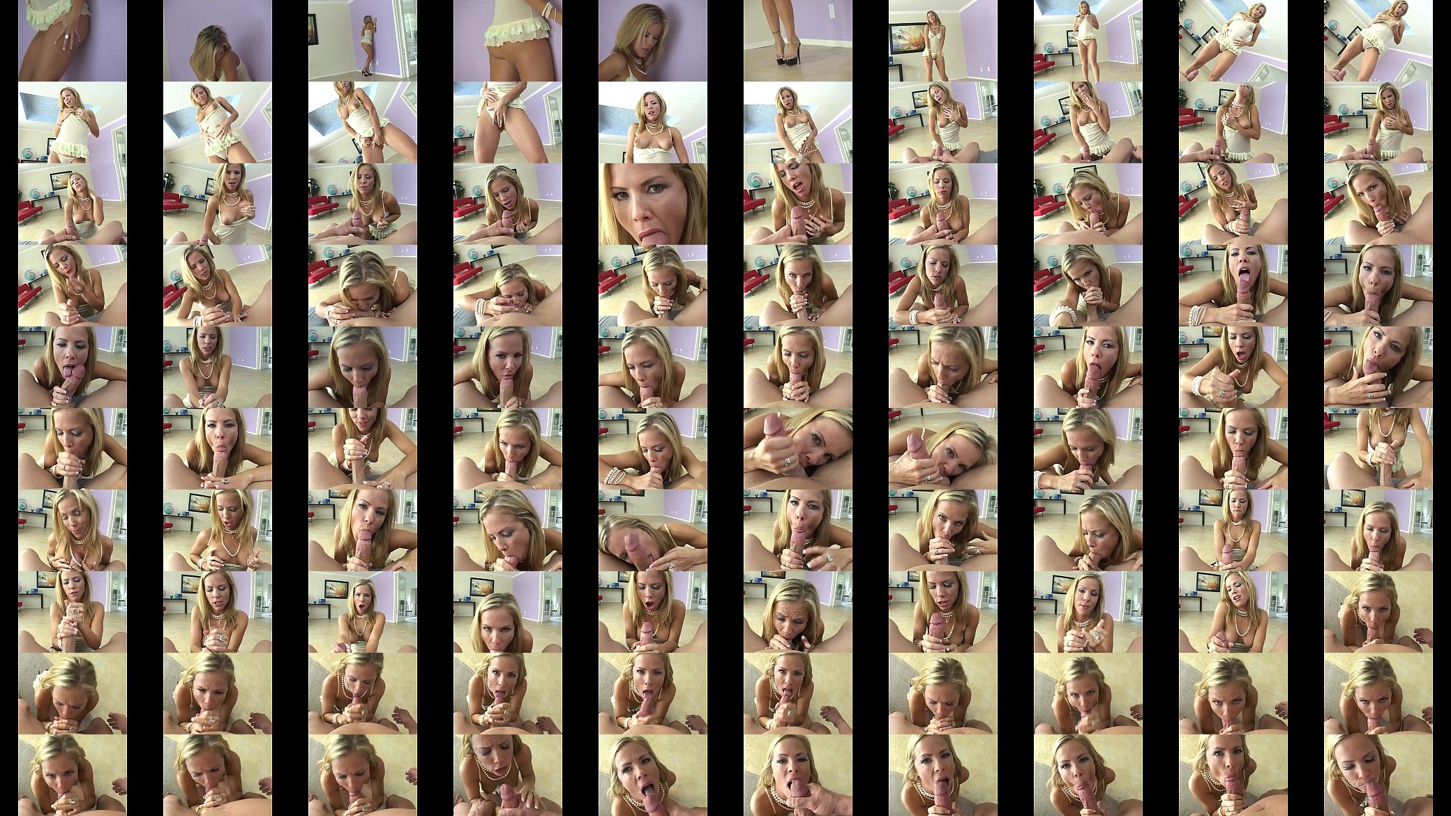 Blonde beauty Kayla Synz with natural tits craves a big cock 预览图