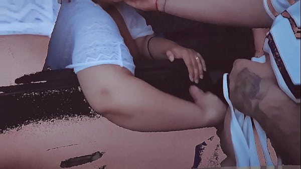 Handjob strangers in dogging area - Full Video