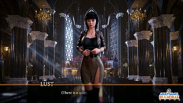 Sisters in Sin Gameplay Part 19 – Helga Caught Fingering in Front of the Altar