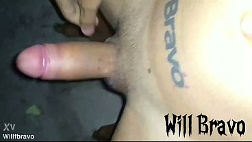 Full of lust, my cock was pounding, and I was giving myself a good wank.