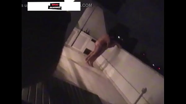 leave party discreetly, but are discovered fucking on the porch of the penthouse