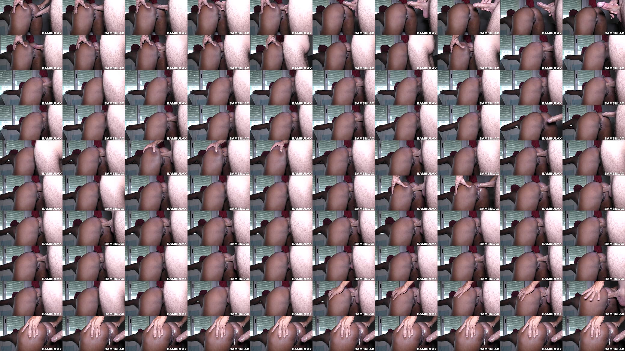 Anal delight again with my ebony big black ass 预览图