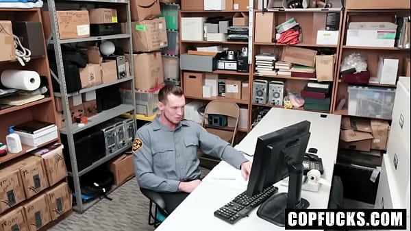 Download Video - Mall Officer Pierce Paris Fucks and Facials Shoplifting Twink Brayden Wolf