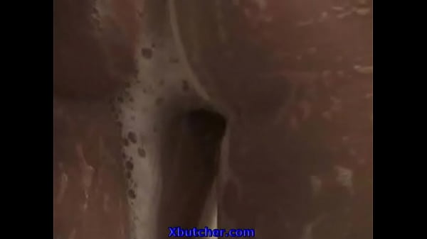 Cute Brunette Taking A shower