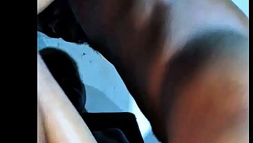 Sexyriita showing her sexy slim body ebony pussy , fucking hard BBC milf
