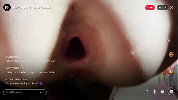 PERVERSE FAMILY LIVE - Lina's Hairy Cunt: Replay the kinkiest livestream!