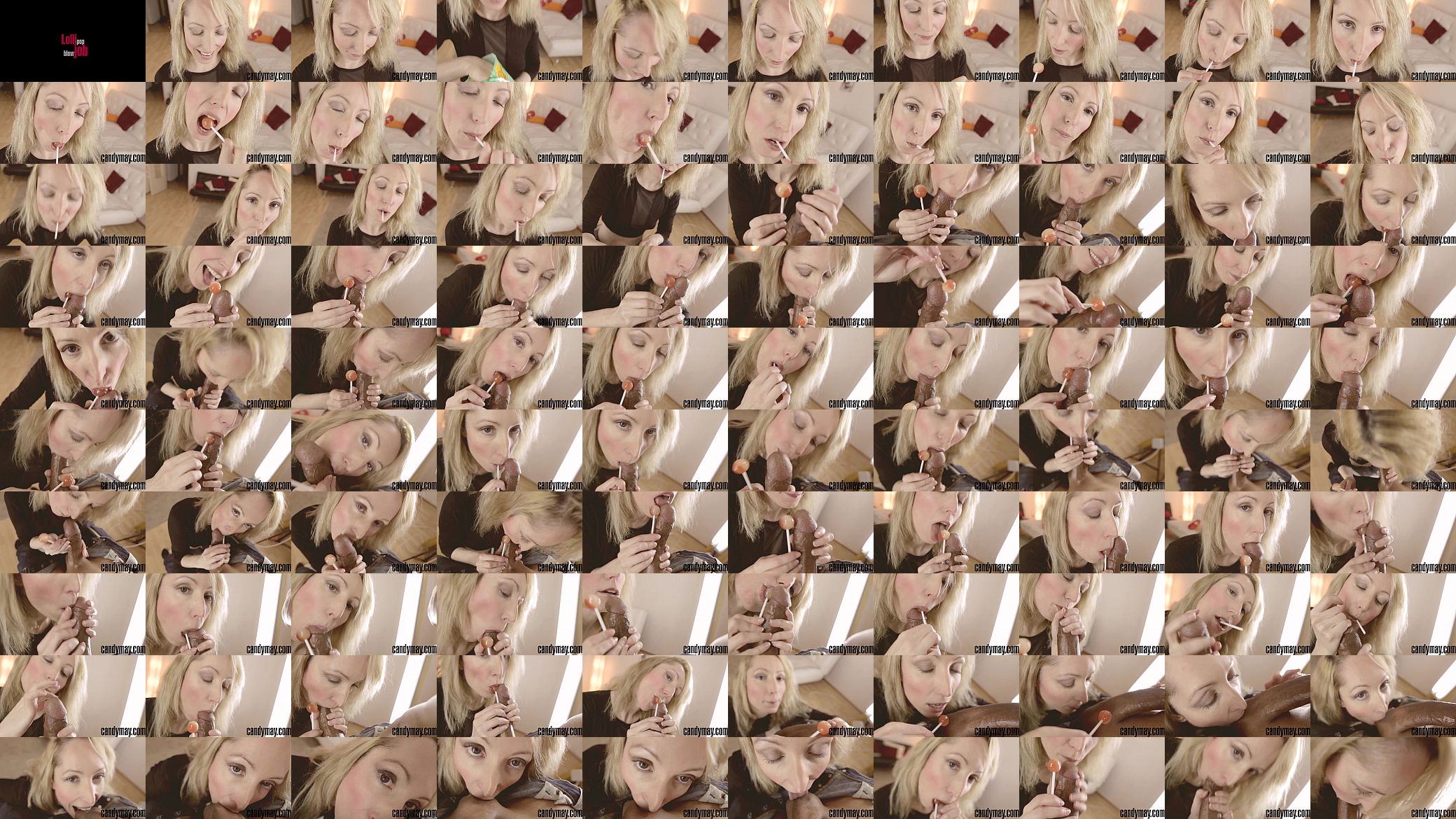 Candy May - Lollipop blowjob 预览图