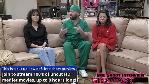 Curly Cutie Brooklyn Rossi Gets 1st EVER Gyno Exam From Doctor Tampa Courtesy of GirlsGoneGyno Reup