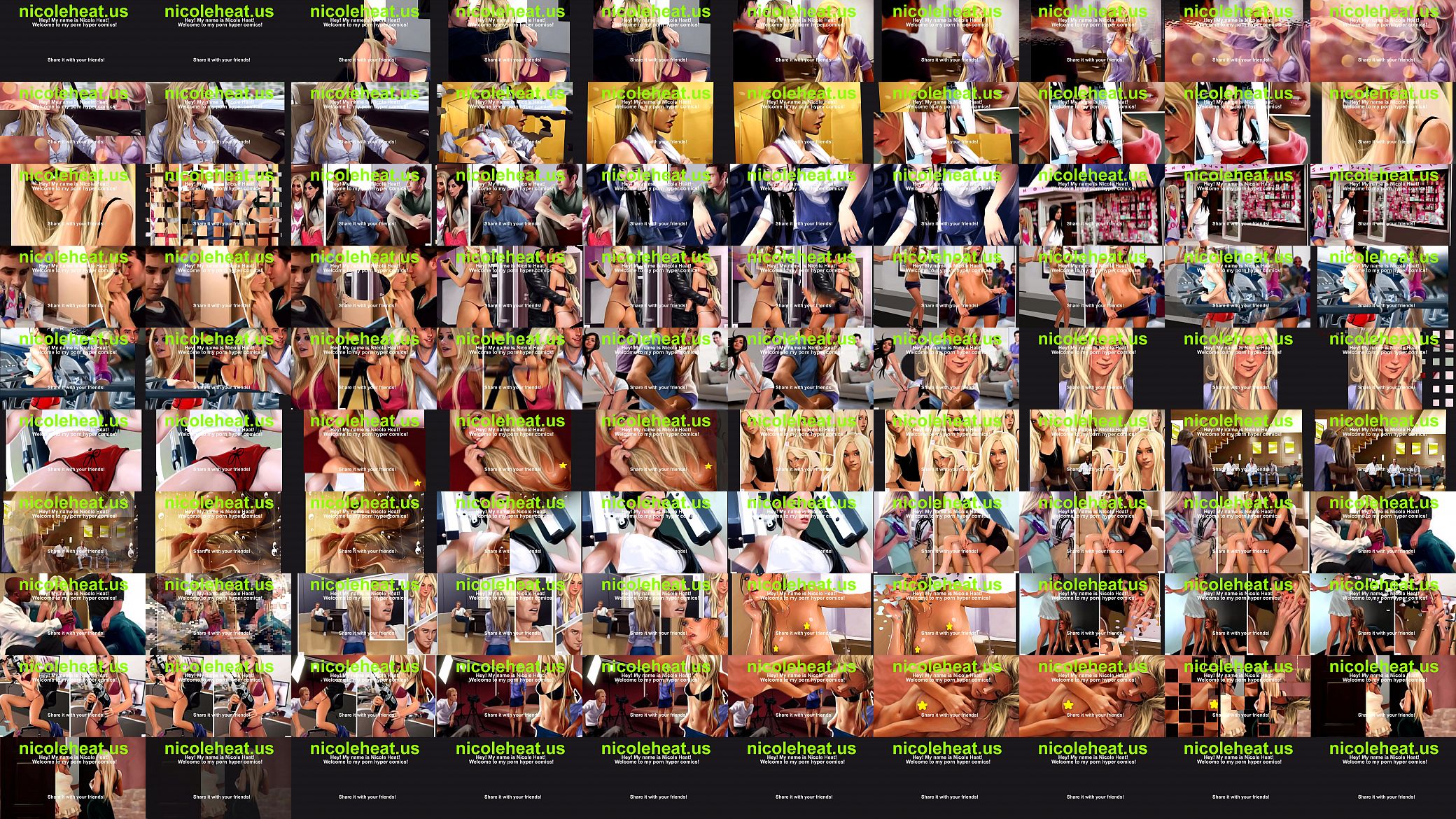 Porn Comics - Nicole Heat 预览图