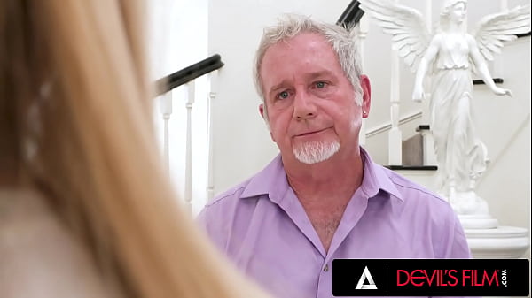 DEVILS FILM - Horny Teen Khloe Kapri Gets Her Asshole Plumbed By Her Old Stepdad
