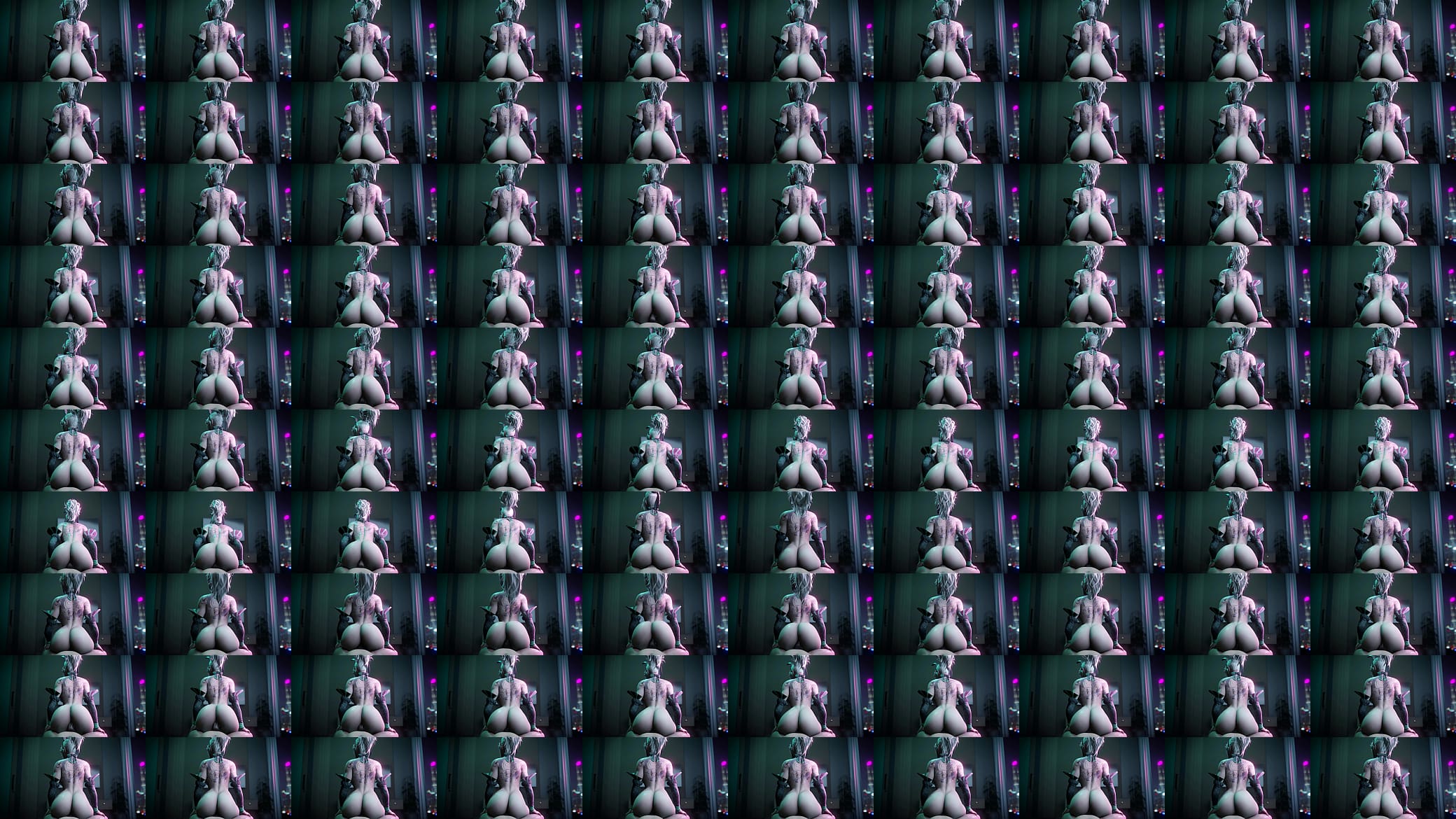 Akali reverse cowgirl orgasm 3D 预览图