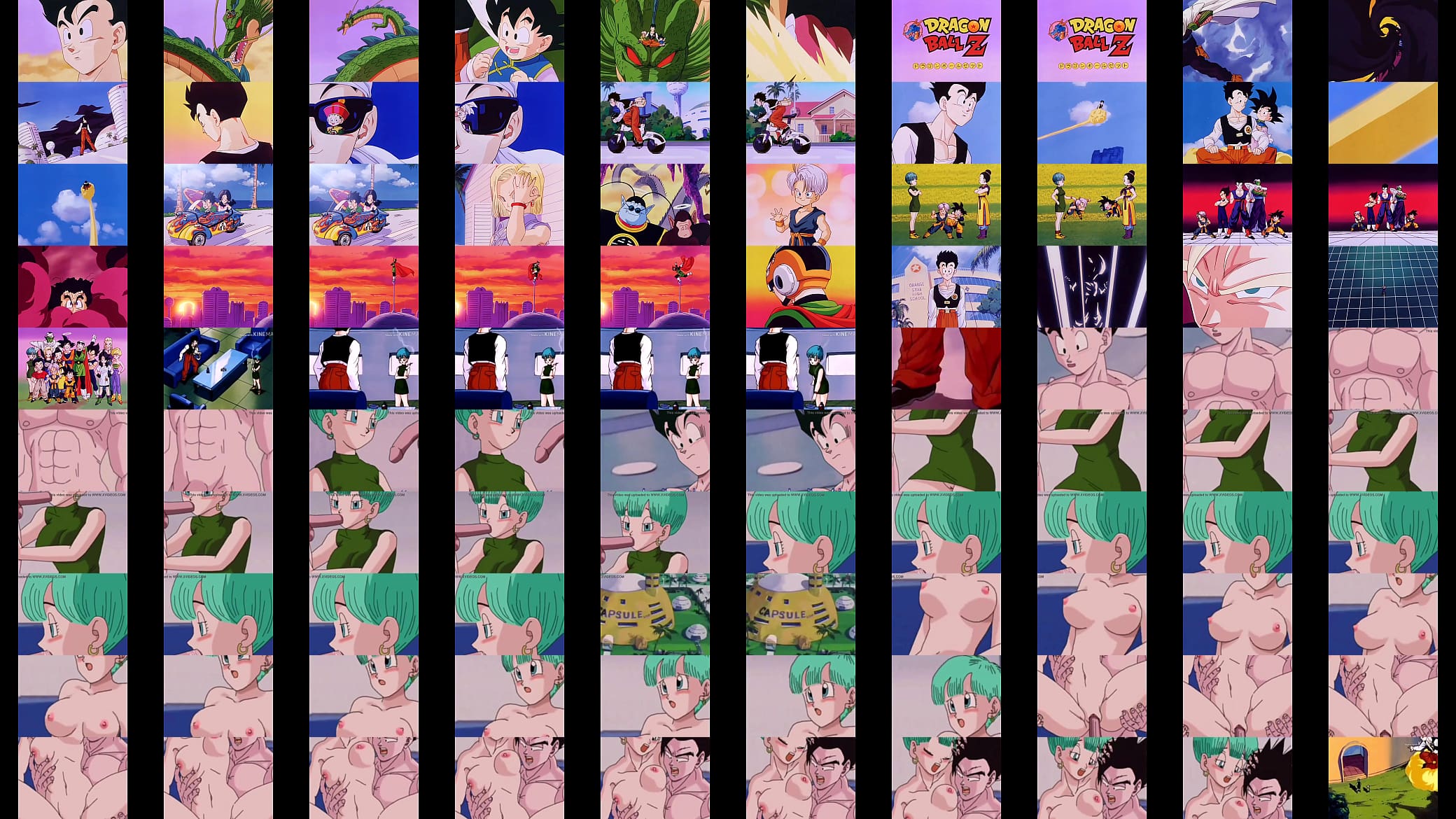Dragon ball Z bulma e Gohan 预览图