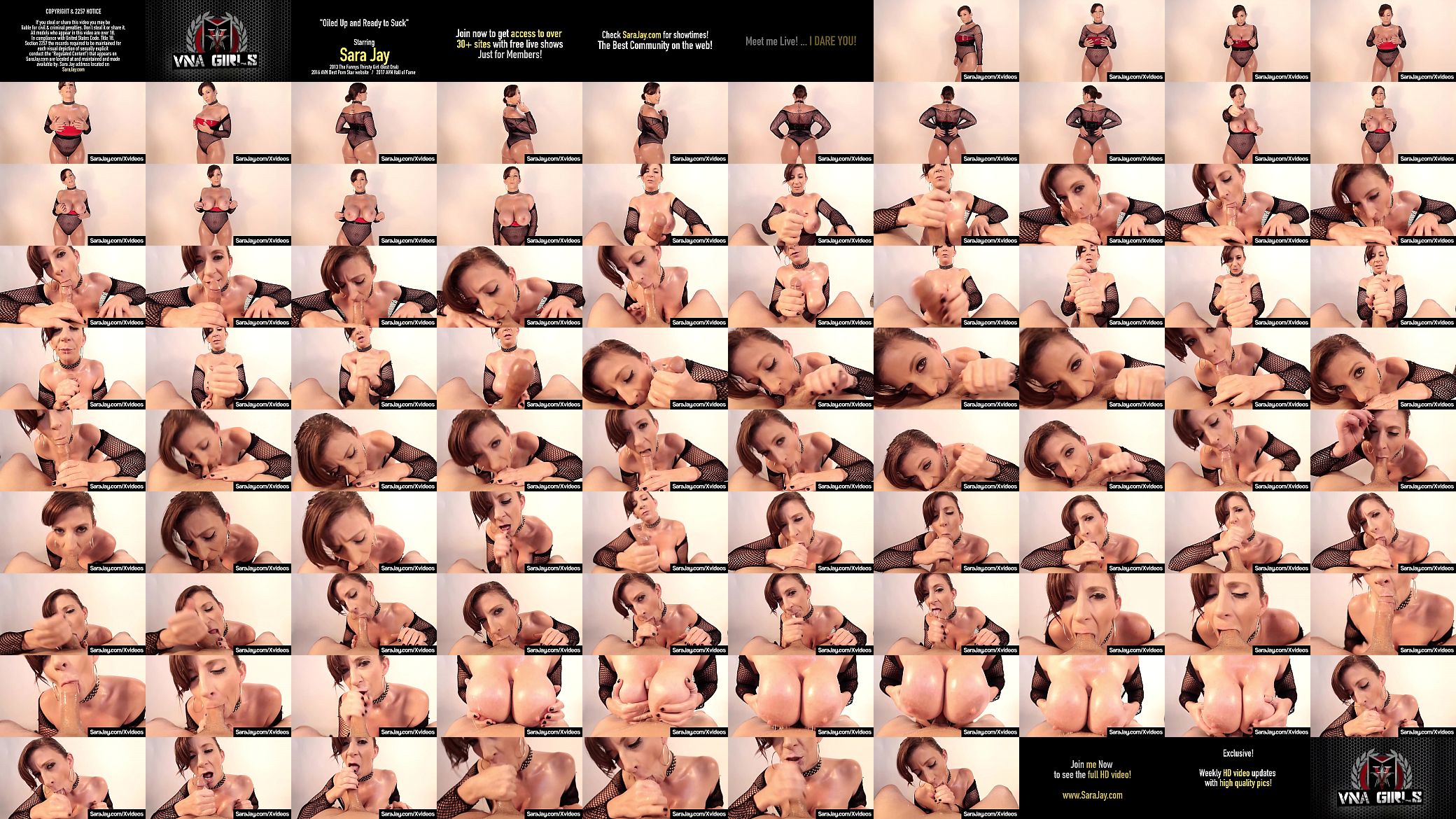 Sex Queen Sara Jay Opens Her Mouth For Your Cock &amp; Gets Milk 预览图