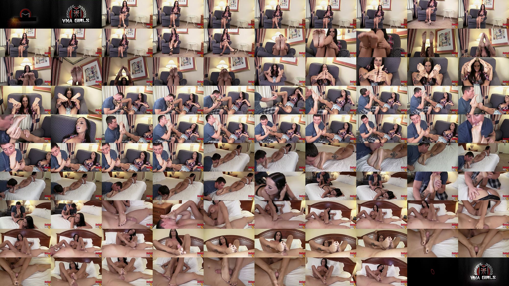 Brandi Aniston&#039;s About 2 Make Philly John Cum By Only Using Her Feet! 预览图