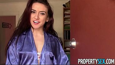PropertySex - Landlord fucks tenant with nice big ass on camera