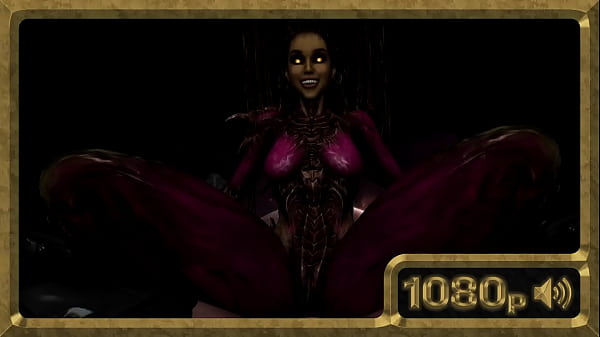 Kerrigan, La Beauté Zergling Vous Fait Plaisir Sur Un Vaisseau Spatial