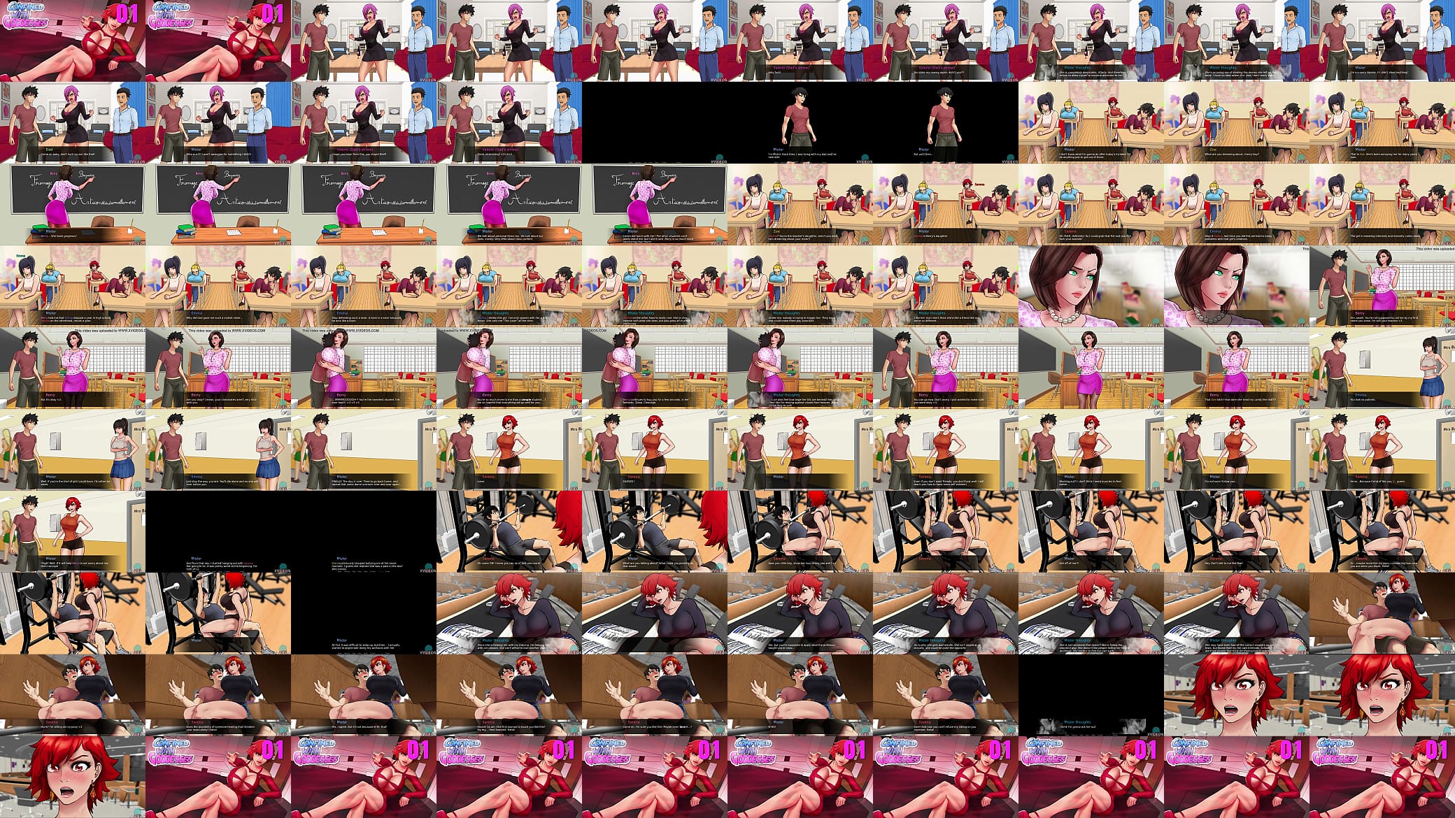 CONFINED WITH GODDESSES #01 &bull; New game, new fun, new naughty stuff 预览图