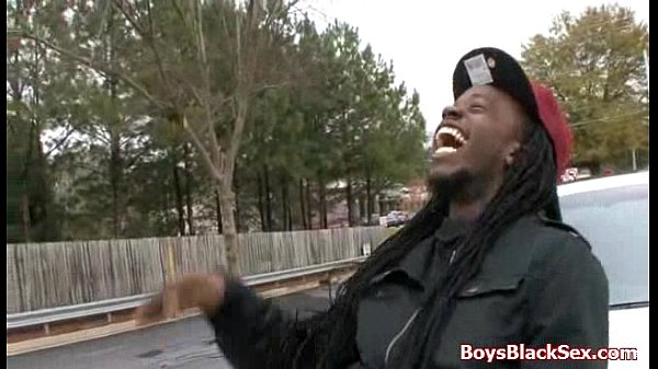 BlacksOnBoys - Black gay dudes fuck hard white ...