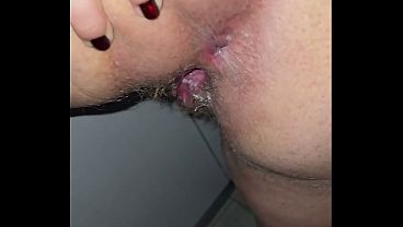 Fucked a milf with a big ass in her juicy hairy pussy and cummed on her big tits