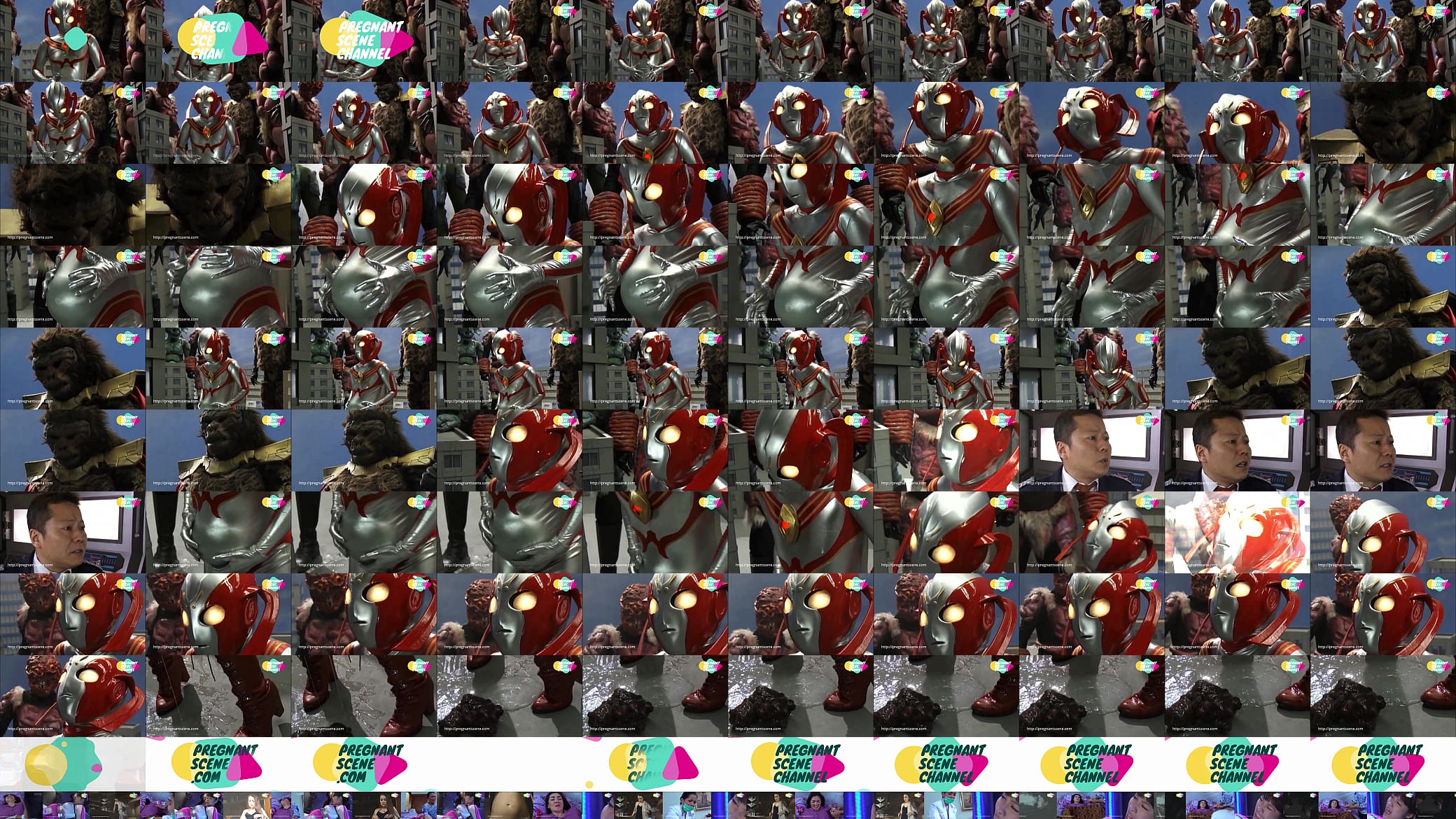 ULTRAWOMAN PREGNANT BIRTH MONSTER 预览图
