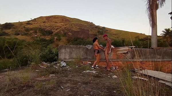 hot babe called toy First time having sex outdoors!