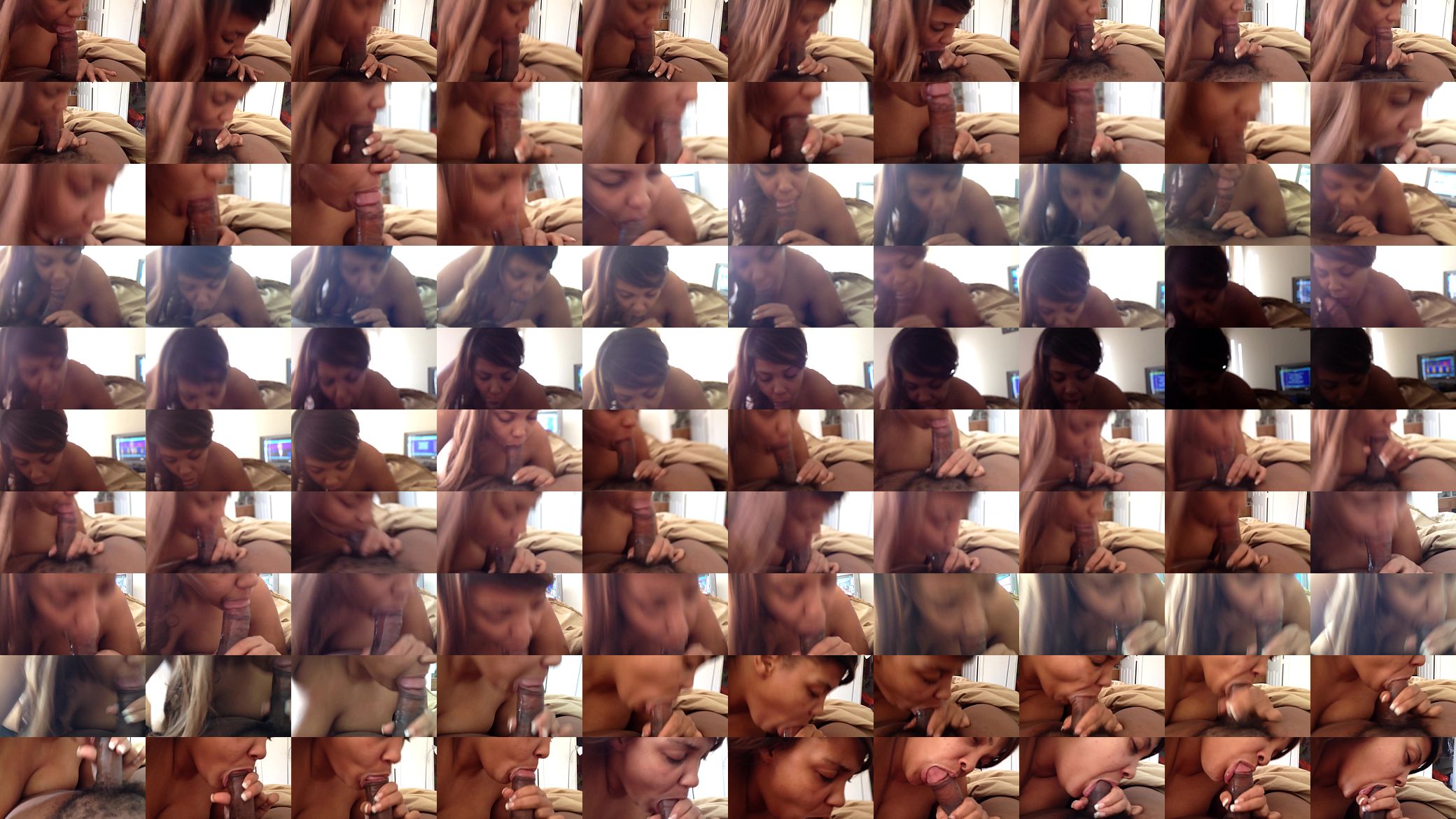 Sexy Redbone sucks BBC and swallows his load 预览图