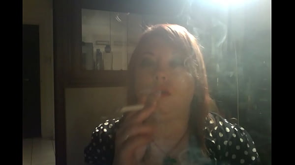 Uk chubby smoking a cigarette with lots of tricks
