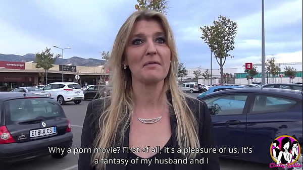 Anaïs realizes her husband's fantasy and be fucked in front of the camera