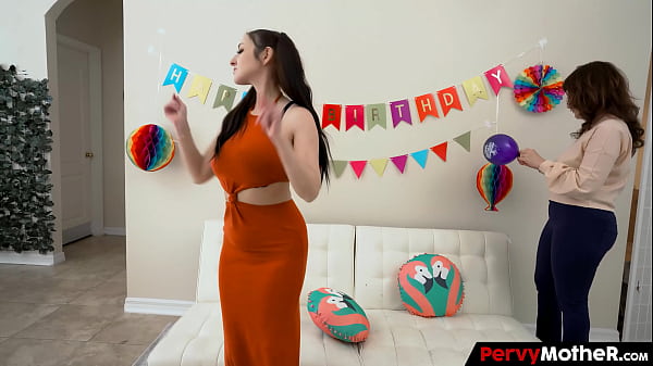 PervyMother - Mom Recruits her Stepsister to Celebrate the Boy's Birthday, Melody Mynx, Tifa Quinn, Conor Coxxx