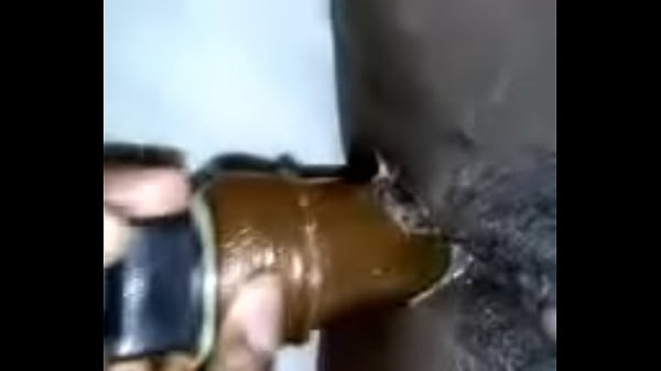 ass girl with playing her