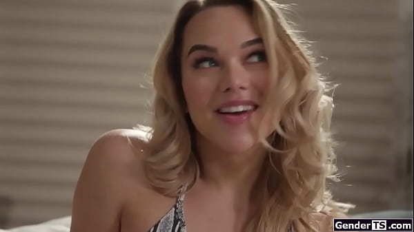 Stunner shemale coed Emily Rose analed