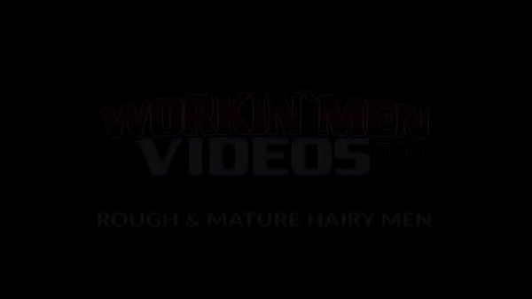 Mature man masturbates solo while having toy in his ass
