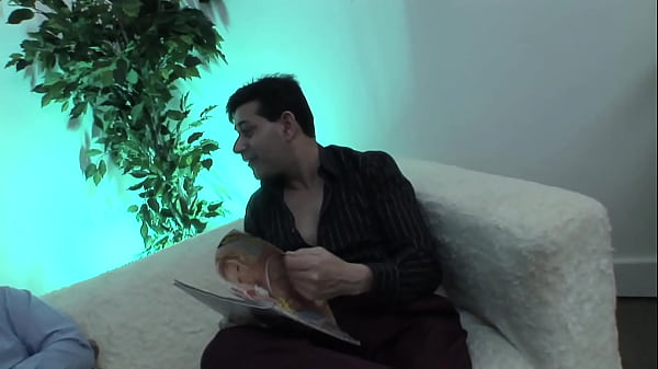 Threesome with Kayla Synz a MILF with huge breasts receives her first anal