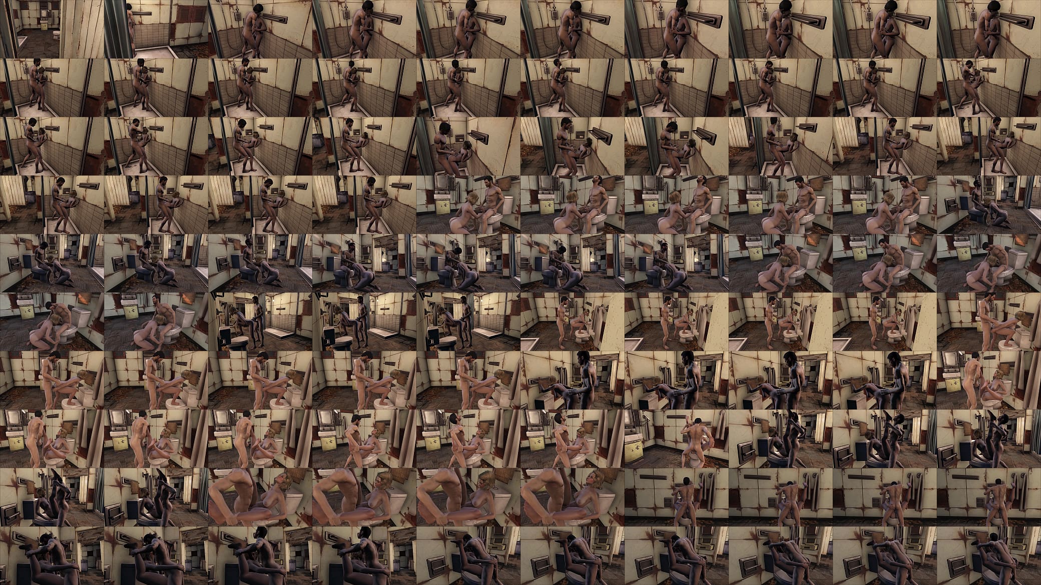 Fallout 4 Charlotte in the bathroom 预览图
