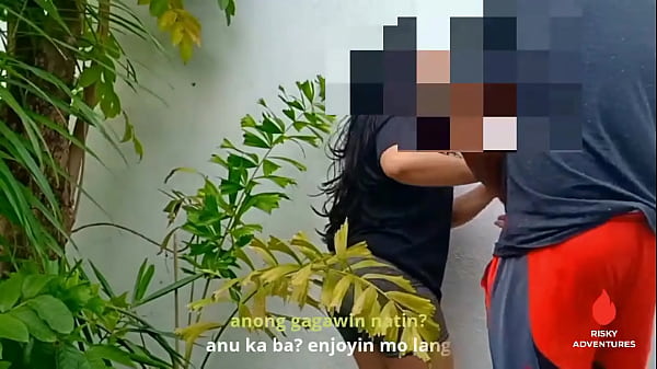 I fucked the troop's GF behind their house - Pinay Sex