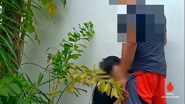 I fucked the troop's GF behind their house - Pinay Sex