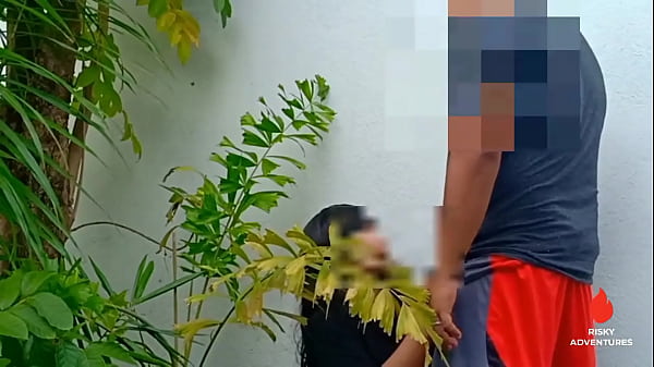 I fucked the troop's GF behind their house - Pinay Sex