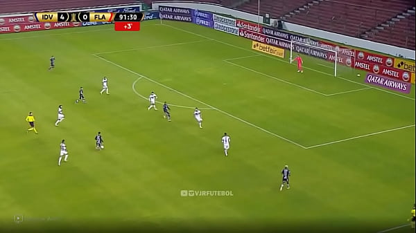 Del Valle fudendo o Flamengo