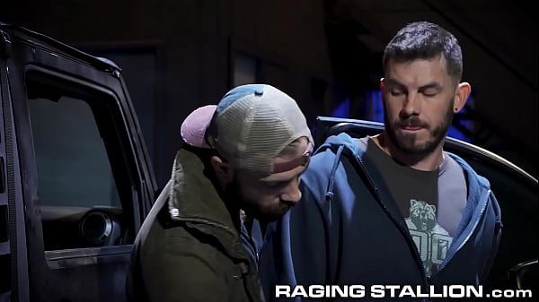 Download Video - RagingStallion - Vander Pulaski Is Stuffed With Muscle Hunks Raw Pole