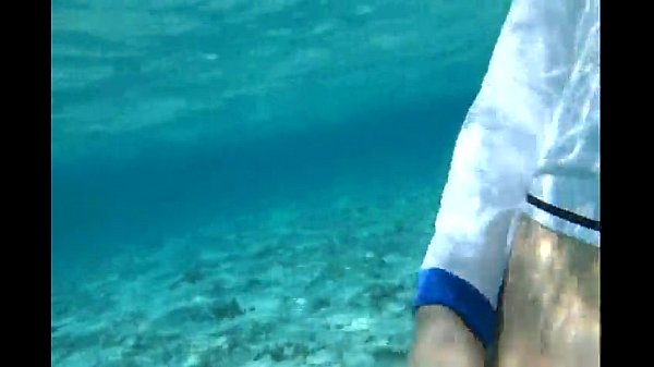 cum in the sea