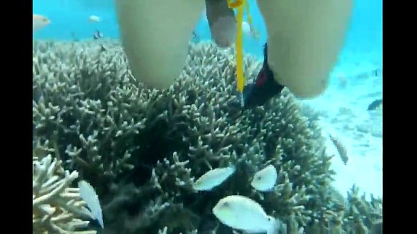 cum in the sea