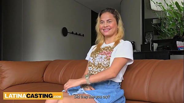 Braces are no excuse for not taking a big cock deep into her throat