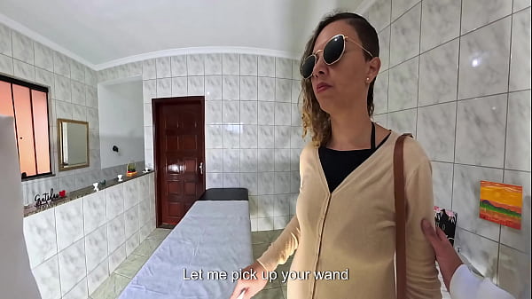 The little blind went to the gynecologist and had orgasms in her anus.